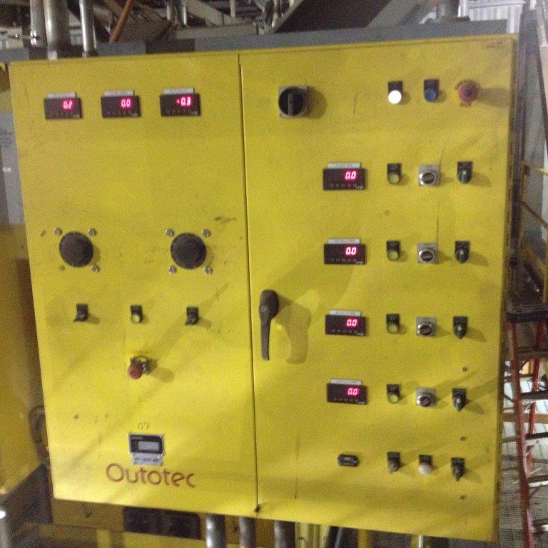 8 Units - Outotec Model Ht(25)231-150 High Tension Electrostatic 3-stage, Roll Separator, Conductor Retreat)
